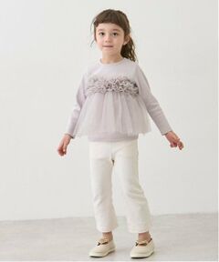 petit main / プティマイン その他パンツ | 【防汚加工/リンク】ストレッチフレアパンツ