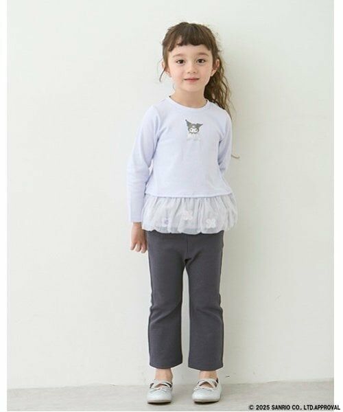 petit main / プティマイン その他パンツ | 【防汚加工/リンク】ストレッチフレアパンツ | 詳細1