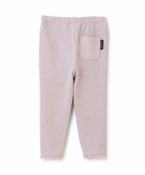 petit main / プティマイン その他パンツ | 【フワもちっと】裾レースレギンス | 詳細2