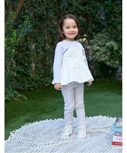 petit main / プティマイン その他パンツ | バックフリルレギンス（マルチ）