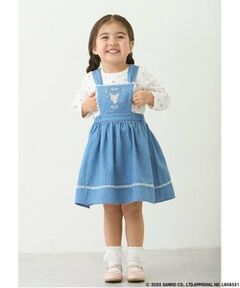 petit main / プティマイン ミニ丈・ひざ丈ワンピース | 【サンリオ】ジャンパースカート