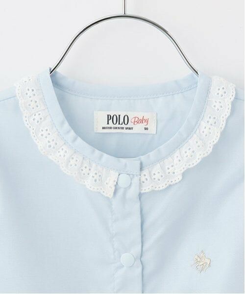 petit main / プティマイン シャツ・ブラウス | 【POLO BCS】衿レースブラウス | 詳細5