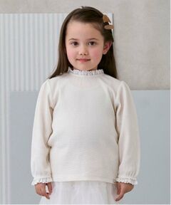 petit main / プティマイン Tシャツ | 【オーガニック】襟付き長袖T