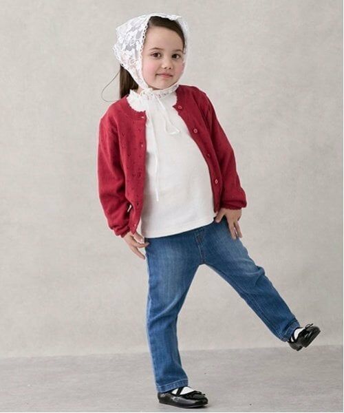 petit main / プティマイン Tシャツ | 【オーガニック】襟付き長袖T | 詳細10