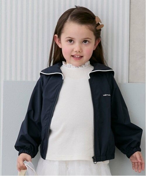 petit main / プティマイン Tシャツ | 【オーガニック】襟付き長袖T | 詳細8