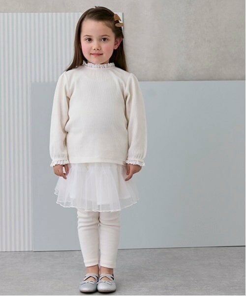 petit main / プティマイン Tシャツ | 【オーガニック】襟付き長袖T | 詳細9