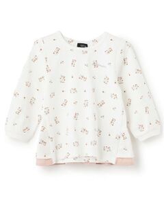 petit main / プティマイン Tシャツ | 【オーガニック】ペプラム長T