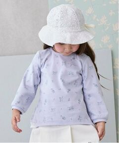 petit main / プティマイン Tシャツ | 【オーガニック】ペプラム長T