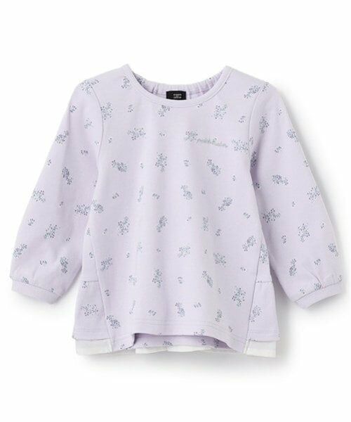 petit main / プティマイン Tシャツ | 【オーガニック】ペプラム長T | 詳細10