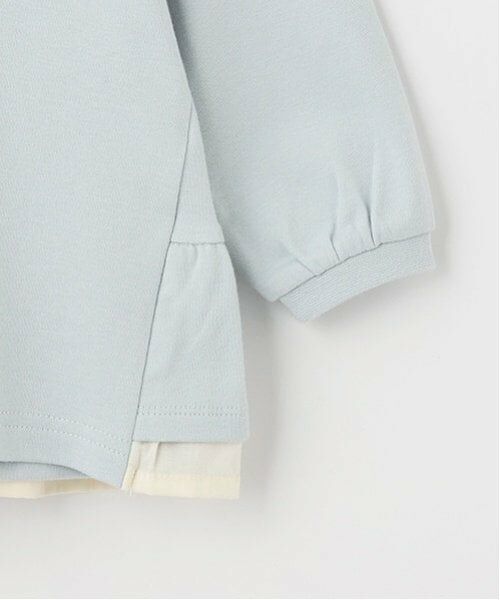 petit main / プティマイン Tシャツ | 【オーガニック】ペプラム長T | 詳細16