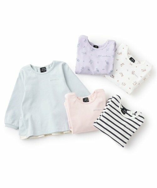 petit main / プティマイン Tシャツ | 【オーガニック】ペプラム長T | 詳細18