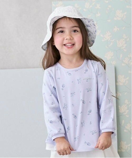 petit main / プティマイン Tシャツ | 【オーガニック】ペプラム長T | 詳細4