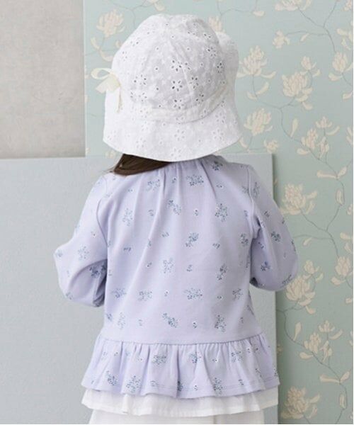 petit main / プティマイン Tシャツ | 【オーガニック】ペプラム長T | 詳細5