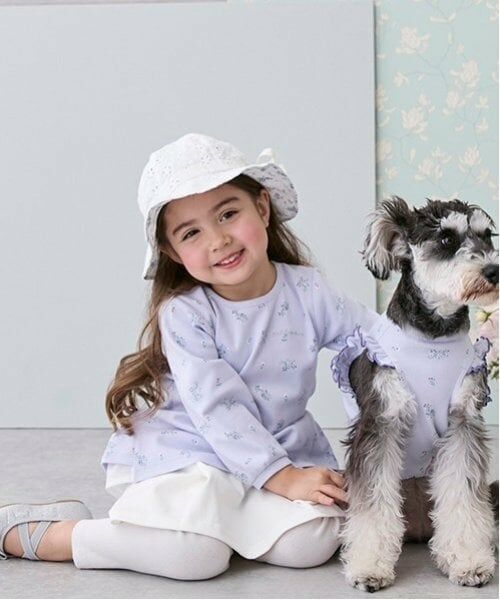 petit main / プティマイン Tシャツ | 【オーガニック】ペプラム長T | 詳細6