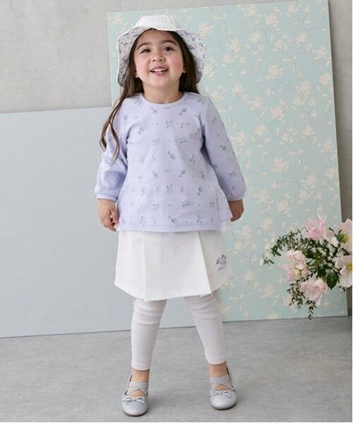 petit main / プティマイン Tシャツ | 【オーガニック】ペプラム長T | 詳細8