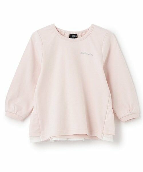 petit main / プティマイン Tシャツ | 【オーガニック】ペプラム長T | 詳細9