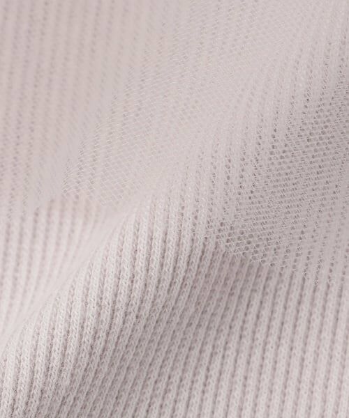 petit main / プティマイン Tシャツ | 【リンク】チュールビスチェドッキング長T(キッズ) | 詳細12