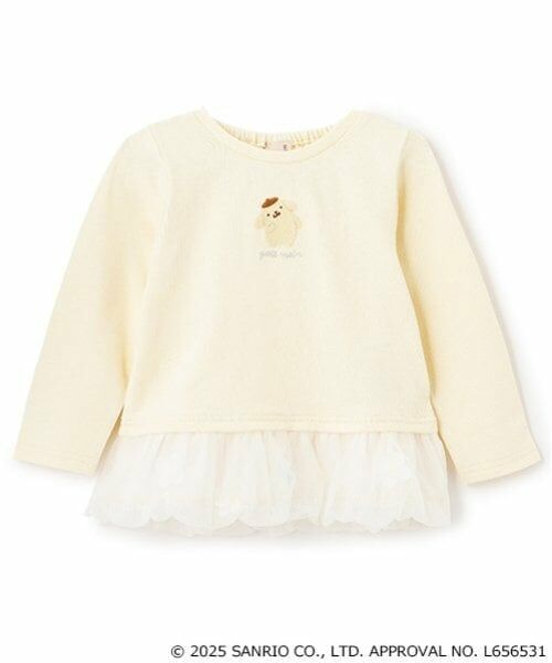 petit main / プティマイン Tシャツ | 【サンリオ】花チュール長袖T | 詳細11