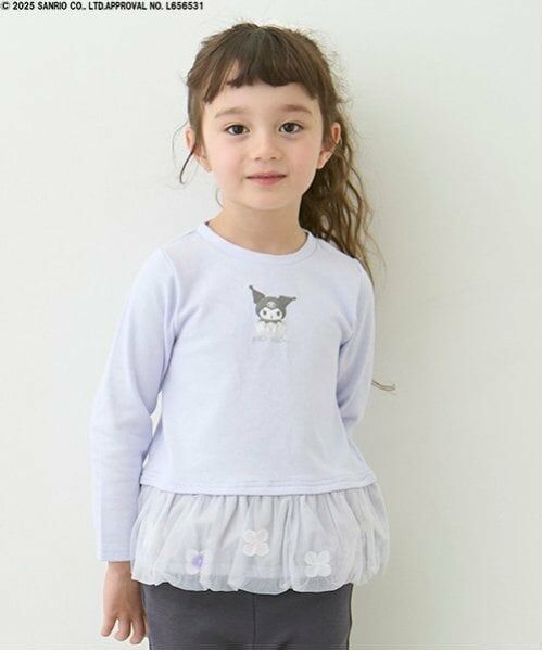 petit main / プティマイン Tシャツ | 【サンリオ】花チュール長袖T | 詳細7
