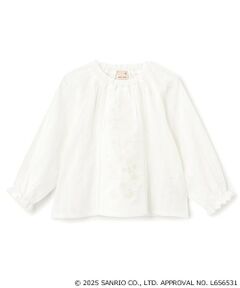petit main / プティマイン シャツ・ブラウス | 【サンリオ】刺繍レースブラウス