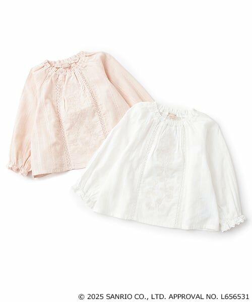petit main / プティマイン シャツ・ブラウス | 【サンリオ】刺繍レースブラウス | 詳細6