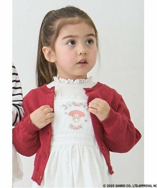 petit main / プティマイン カーディガン・ボレロ | 【リンク】針抜きカーディガン(キッズ) | 詳細1