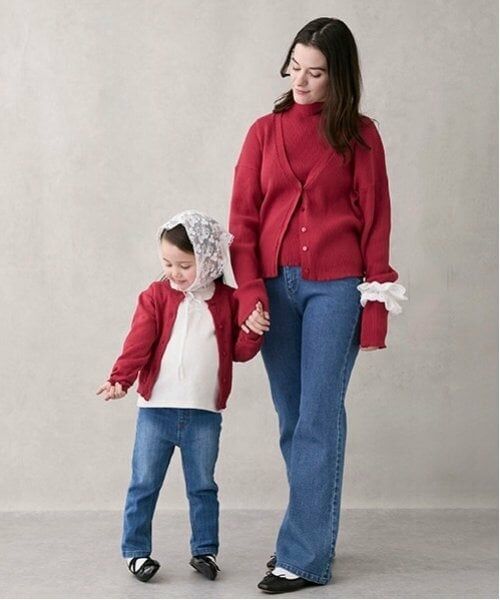 petit main / プティマイン カーディガン・ボレロ | 【リンク】針抜きカーディガン(キッズ) | 詳細14