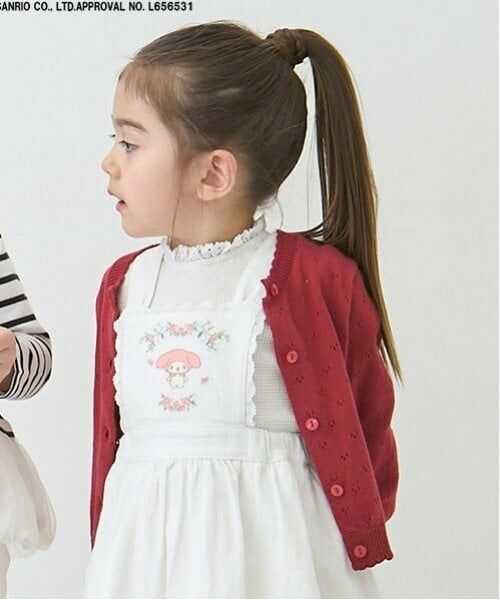 petit main / プティマイン カーディガン・ボレロ | 【リンク】針抜きカーディガン(キッズ) | 詳細2