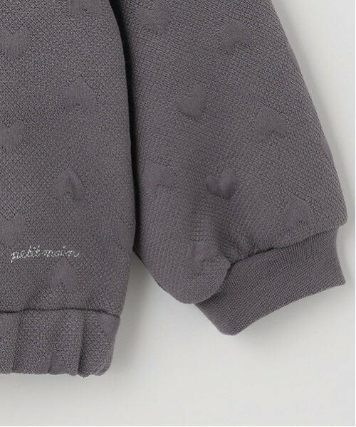 petit main / プティマイン カーディガン・ボレロ | 【リンク/花粉防止】ハートzip羽織り(キッズサイズ) | 詳細11