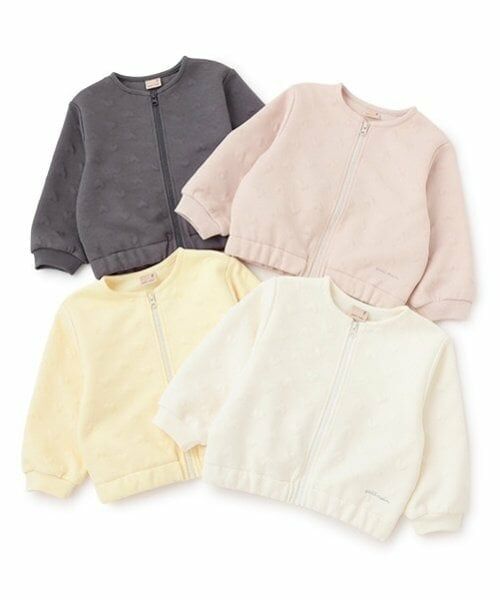 petit main / プティマイン カーディガン・ボレロ | 【リンク/花粉防止】ハートzip羽織り(キッズサイズ) | 詳細13