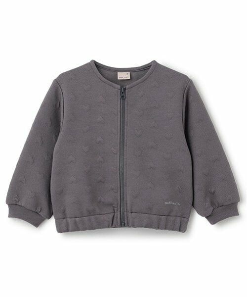 petit main / プティマイン カーディガン・ボレロ | 【リンク/花粉防止】ハートzip羽織り(キッズサイズ) | 詳細7