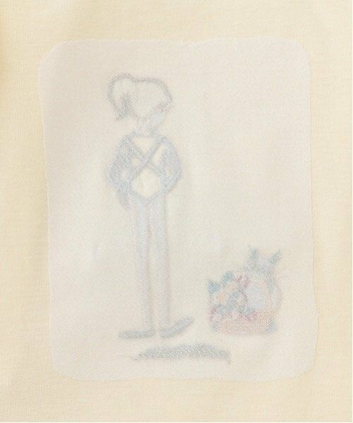 petit main / プティマイン Tシャツ | 【リンク】girlアップリケ長T(キッズ) | 詳細14