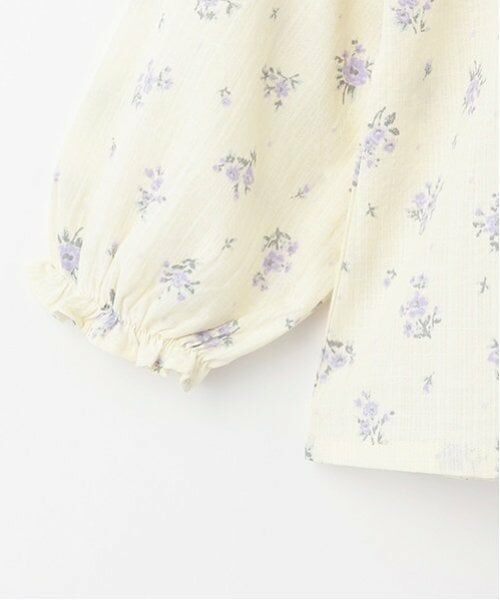 petit main / プティマイン シャツ・ブラウス | 小花柄ブラウス | 詳細10