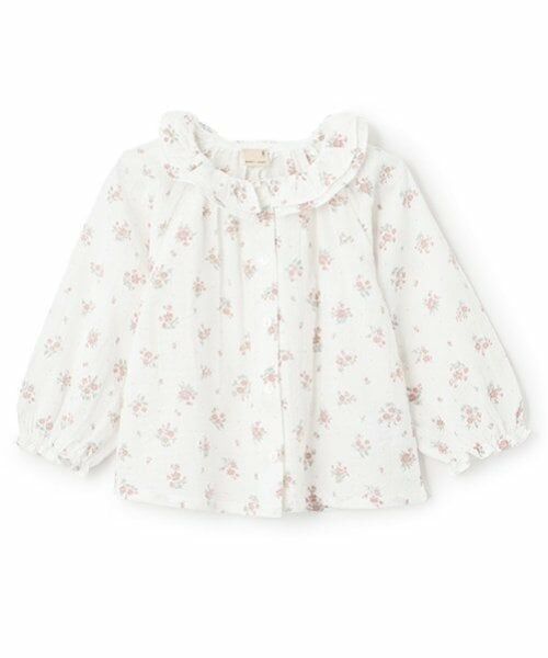 petit main / プティマイン シャツ・ブラウス | 小花柄ブラウス | 詳細7