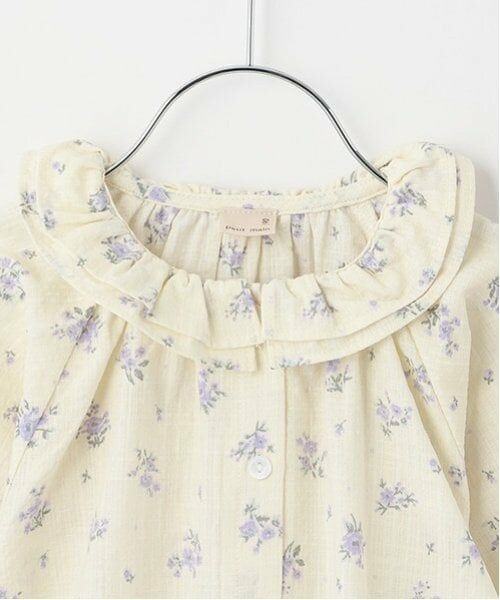 petit main / プティマイン シャツ・ブラウス | 小花柄ブラウス | 詳細9