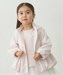 petit main / プティマイン ブルゾン | 【撥水】ペプラムウィンブレ