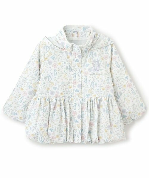 petit main / プティマイン ブルゾン | 【撥水】ペプラムウィンブレ | 詳細15