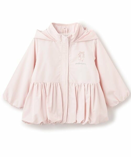 petit main / プティマイン ブルゾン | 【撥水】ペプラムウィンブレ | 詳細17