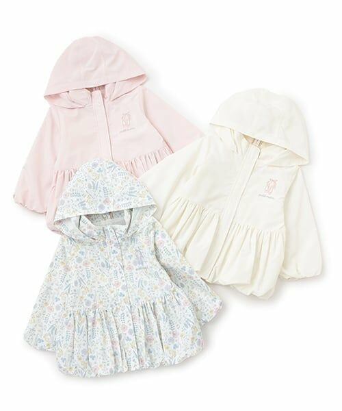 petit main / プティマイン ブルゾン | 【撥水】ペプラムウィンブレ | 詳細28