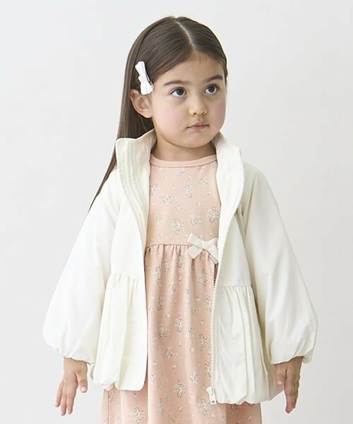 petit main / プティマイン ブルゾン | 【撥水】ペプラムウィンブレ | 詳細5