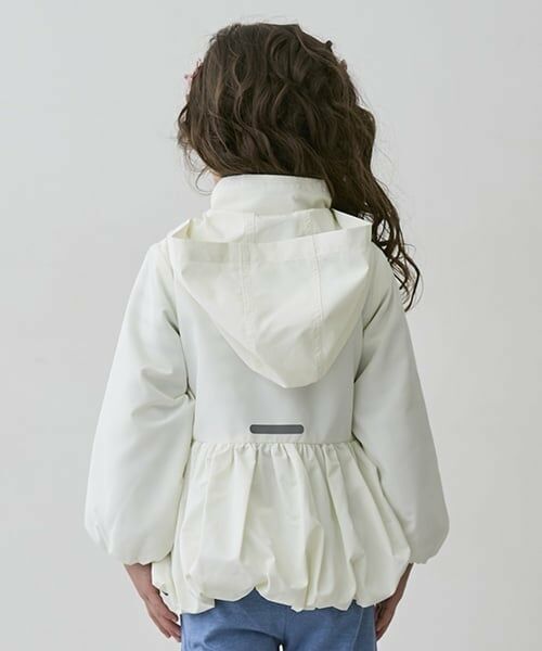 petit main / プティマイン ブルゾン | 【撥水】ペプラムウィンブレ | 詳細8