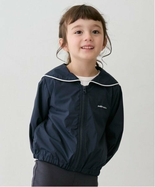 petit main / プティマイン ブルゾン | 【撥水加工】セーラーブルゾン(キッズサイズ) | 詳細1