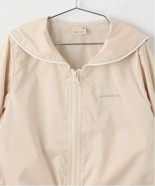 petit main / プティマイン ブルゾン | 【撥水加工】セーラーブルゾン(キッズサイズ) | 詳細11