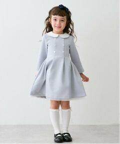 petit main / プティマイン ミニ丈・ひざ丈ワンピース | 【POLO BCS】ポンチワンピース