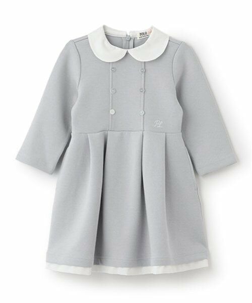 petit main / プティマイン ミニ丈・ひざ丈ワンピース | 【POLO BCS】ポンチワンピース | 詳細7