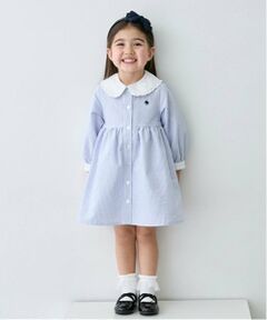 petit main / プティマイン ミニ丈・ひざ丈ワンピース | 【POLO BCS】シャツワンピース