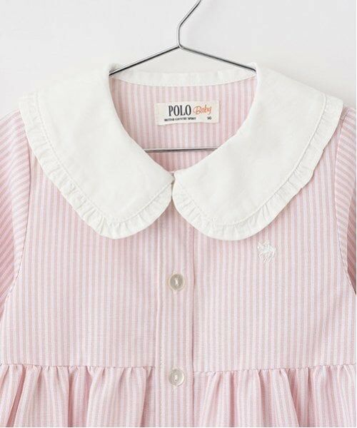 petit main / プティマイン ミニ丈・ひざ丈ワンピース | 【POLO BCS】シャツワンピース | 詳細10