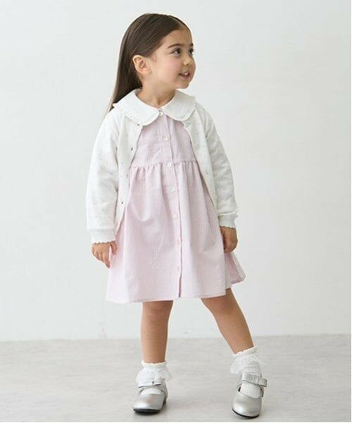 petit main / プティマイン ミニ丈・ひざ丈ワンピース | 【POLO BCS】シャツワンピース | 詳細2