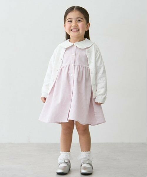 petit main / プティマイン ミニ丈・ひざ丈ワンピース | 【POLO BCS】シャツワンピース | 詳細3