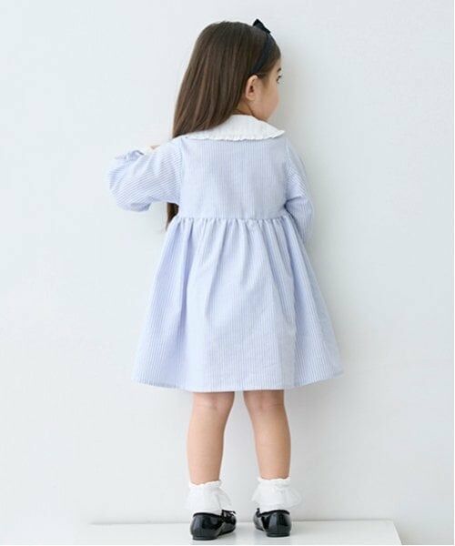 petit main / プティマイン ミニ丈・ひざ丈ワンピース | 【POLO BCS】シャツワンピース | 詳細4